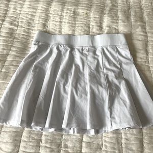 White Golf Skirt